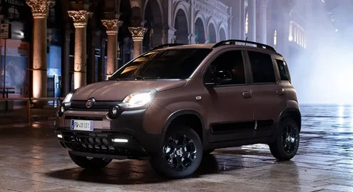 Fiat Panda обзавелся роскошной версией от Trussardi