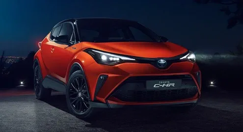 The Toyota C-HR crossover has been slightly updated