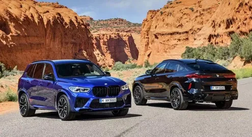 New BMW X5 and X6 have received M versions