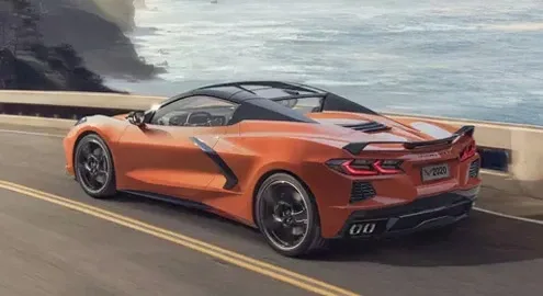 New Chevrolet Corvette turned into a roadster