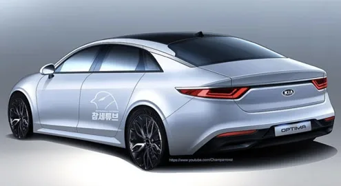 First details about the new Kia Optima revealed