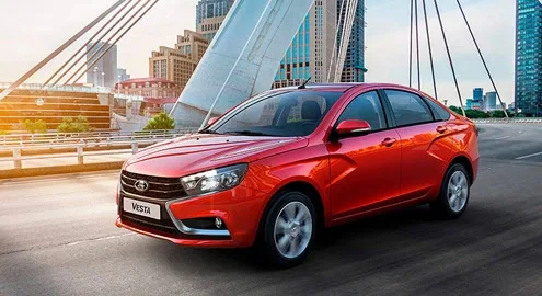 The updated Lada Vesta will get a CVT
