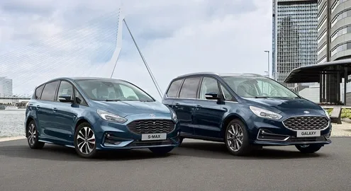 Минивэны Ford S-Max и Galaxy слегка обновились