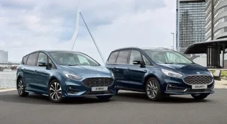 Ford S-Max and Galaxy minivans have been slightly updated