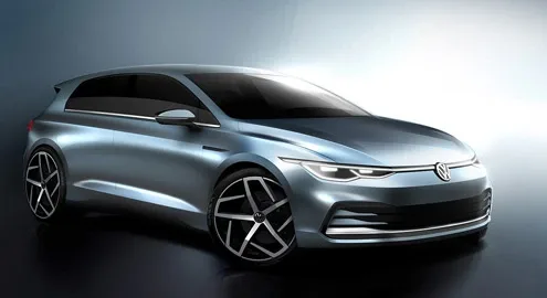 Стала известна дата дебюта нового Volkswagen Golf