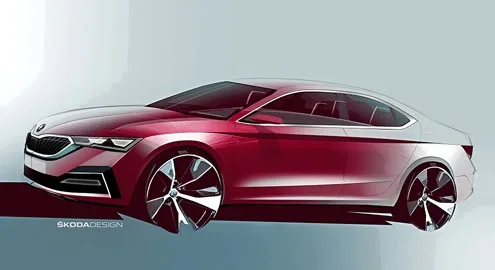 Skoda анонсировала дебют Octavia нового поколения