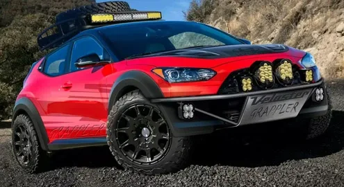 Hyundai привезет в Лас-Вегас внедорожный Veloster