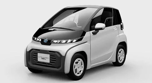 Toyota представила новый электрокар