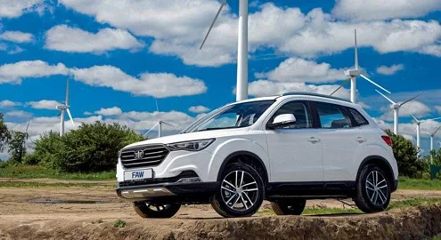 По итогам краш-тестов кроссовер FAW X40 получил максимальные оценки