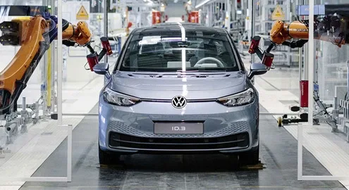 Production of the Volkswagen ID.3 electric car has started