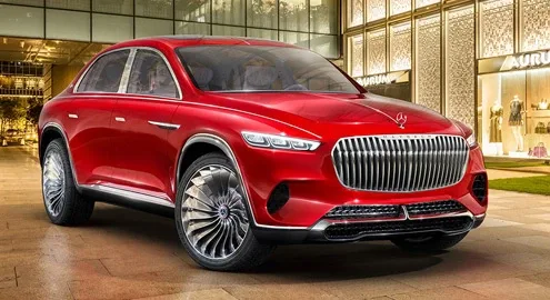 Первый кроссовер Mercedes-Maybach дебютирует на моторшоу в Гуанчжоу