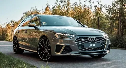 ABT studio worked on the Audi S4 Avant station wagon