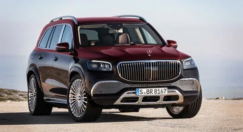 The first Mercedes-Maybach crossover debuted in China