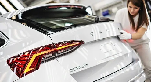 Стартовало производство новой Skoda Octavia