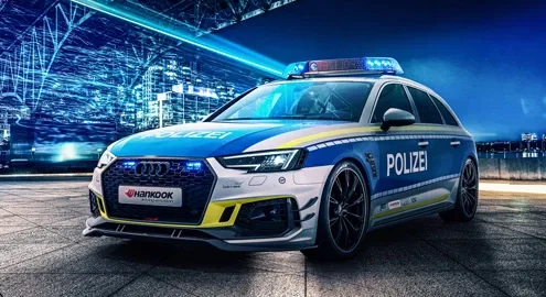 Audi RS4 Avant поступил на службу в полицию