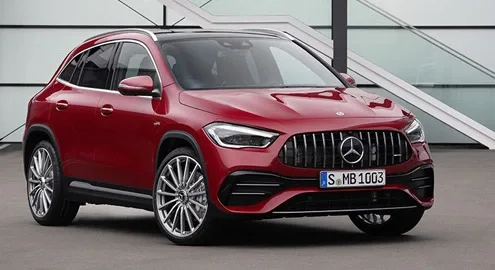 The new Mercedes-Benz GLA has officially debuted
