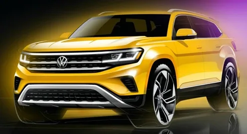 Volkswagen announced the updated Atlas