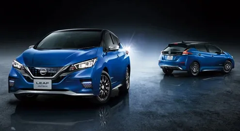 Nissan Leaf немного обновился