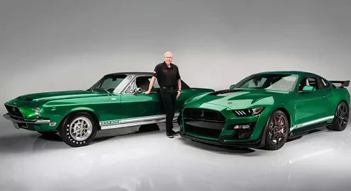 The first Ford Mustang Shelby GT500 was valued at one million dollars