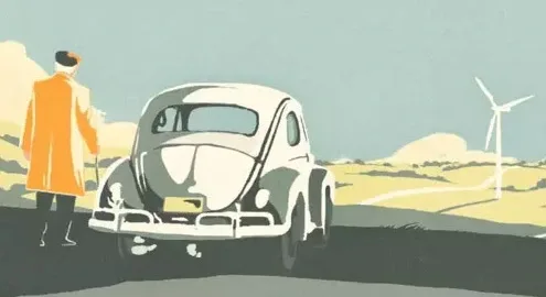 Volkswagen said goodbye to the Beetle model with a beautiful video
