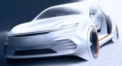 Chrysler will bring the Airflow Vision concept to Las Vegas