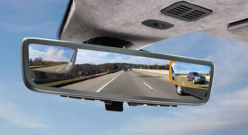Aston Martin presented a special rearview mirror