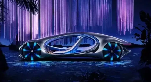 Mercedes-Benz представил в Лас-Вегасе шоу-кар в стиле «Аватара»