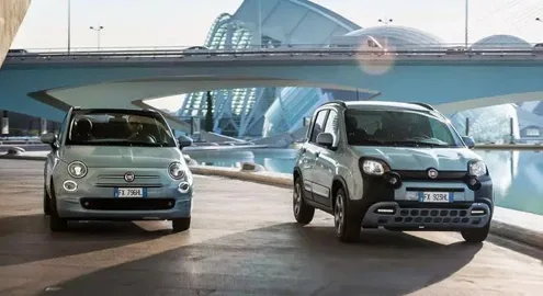 Fiat 500 и Panda получили гибридные версии