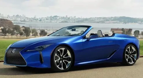Lexus LC 500 convertible sold for $2 million