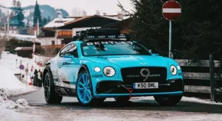The Bentley Continental GT coupe was turned into a crossover