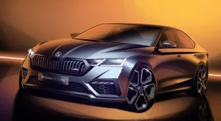 Новая Skoda Octavia RS показалась на официальных тизерах