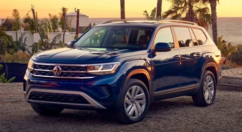 Volkswagen Atlas претерпел рестайлинг