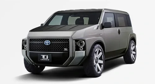 The production version of the Toyota TJ Cruiser will be shown this spring