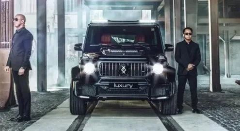 Brabus tuning studio took on armored cars