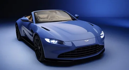 New Aston Martin Vantage turned into a roadster
