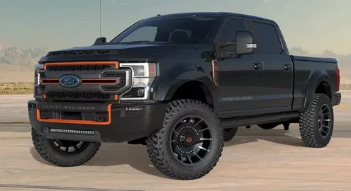 Ford F-250 pickup gets a Harley-Davidson version