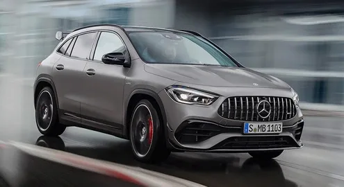 The new Mercedes-Benz GLA has received an AMG version