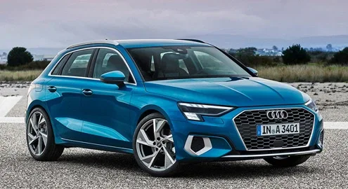 The new Audi A3 was presented online