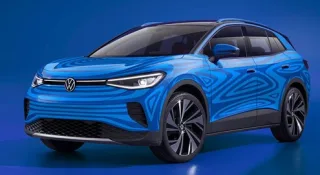 Volkswagen ID.4 electric crossover partially declassified