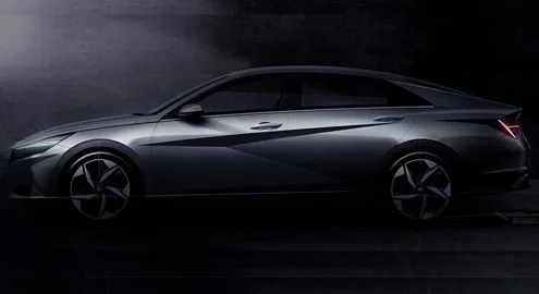 Новая Hyundai Elantra показалась на видео