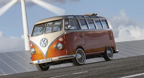 Volkswagen официально представил электровэн e-Bulli
