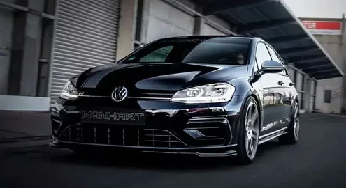 Volkswagen Golf R was given a 450-horsepower engine