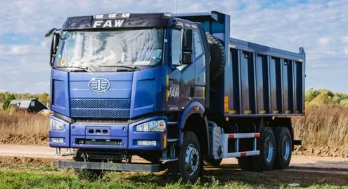 FAW выводит на украинский рынок новый большегрузный самосвал