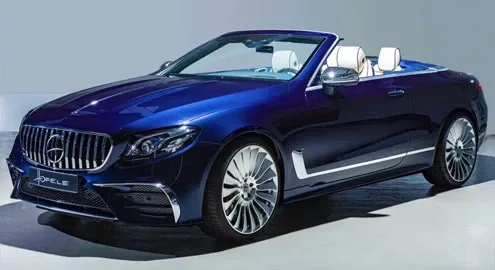 The Mercedes-AMG E 53 Cabriolet has been given a luxurious version
