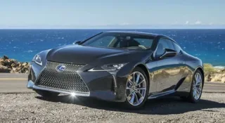 The Lexus LC coupe has been slightly updated