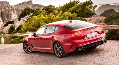 Обновленный Kia Stinger прибавит в мощности