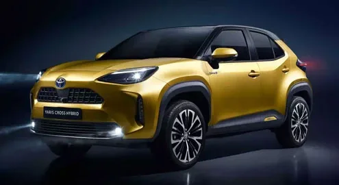 Toyota introduced the compact crossover Yaris Cross