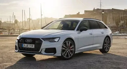 Audi A6 Avant wagon received a hybrid version