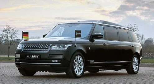 Range Rover превратили в бронированный лимузин