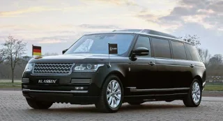 Range Rover перетворили на броньований лімузин